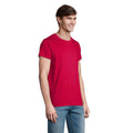 Fuchsia - Side - SOLS Mens Crusader Organic T-Shirt