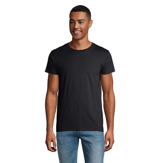 Grey Mouse - Back - SOLS Mens Crusader Organic T-Shirt