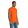 Orange - Side - SOLS Mens Crusader Organic T-Shirt