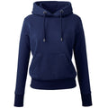 Oxford Navy - Front - Anthem Womens-Ladies Organic Hoodie