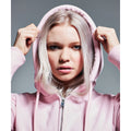 Pink - Lifestyle - Anthem Womens-Ladies Organic Full Zip Hoodie