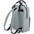 Grey - Back - Bagbase Cooler Recycled Backpack