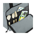 Grey - Lifestyle - Bagbase Cooler Recycled Backpack