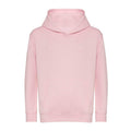 Baby Pink - Front - Awdis Childrens-Kids Organic Hoodie