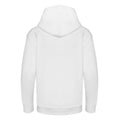 Arctic White - Back - Awdis Childrens-Kids Organic Hoodie