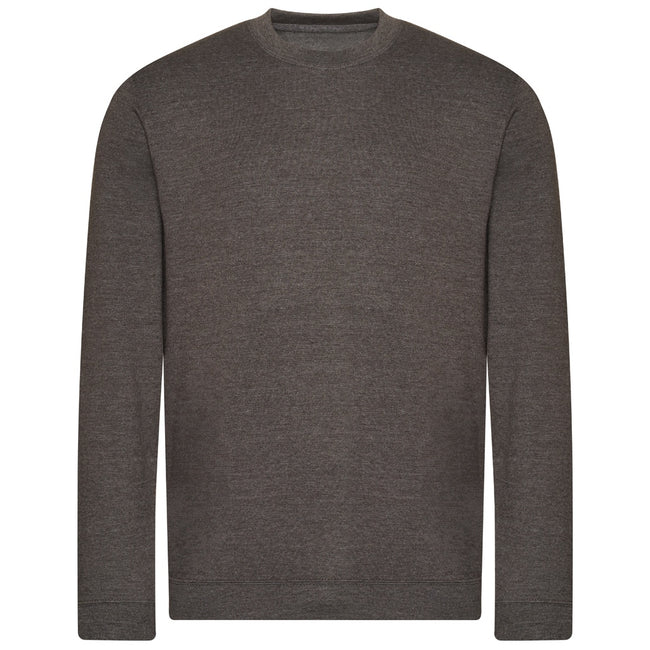 Charcoal - Front - Awdis Mens Organic Sweatshirt