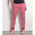 Red-White - Lifestyle - SF Womens-Ladies Stripe Lounge Pants