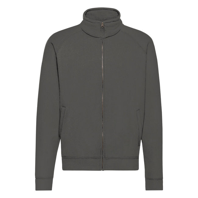 Light Graphite - Front - Fruit of the Loom Mens Classic Jacket