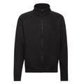 Black - Front - Fruit of the Loom Mens Classic Jacket