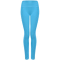 Turquoise - Front - Tombo Womens-Ladies Core Pocket Leggings