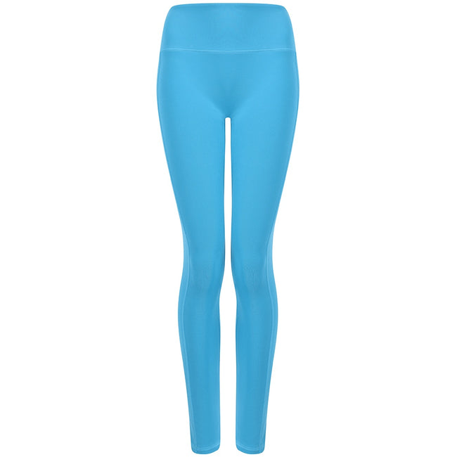 Turquoise - Front - Tombo Womens-Ladies Core Pocket Leggings