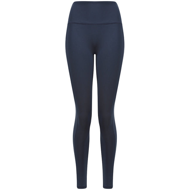 Navy - Front - Tombo Womens-Ladies Core Pocket Leggings