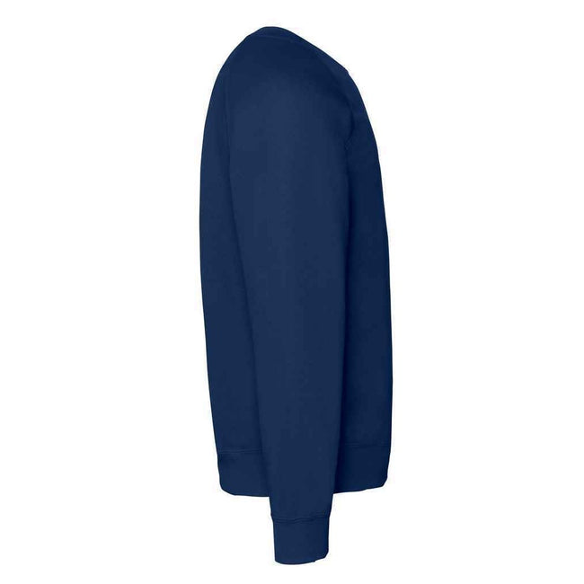 Navy - Back - Fruit of the Loom Mens Classic Sweatshirt