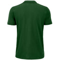Bottle Green - Back - SOLS Mens Planet Pique Organic Polo Shirt