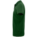 Bottle Green - Side - SOLS Mens Planet Pique Organic Polo Shirt