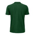 Frozen Green - Back - SOLS Mens Planet Pique Organic Polo Shirt