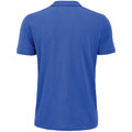Royal Blue - Back - SOLS Mens Planet Pique Organic Polo Shirt