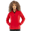 Red - Back - Result Genuine Recycled Mens Printable Soft Shell Jacket