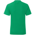 Kelly Green - Back - Fruit Of The Loom Mens Iconic T-Shirt (Pack Of 5)