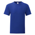 Cobalt Blue - Front - Fruit Of The Loom Mens Iconic T-Shirt (Pack Of 5)