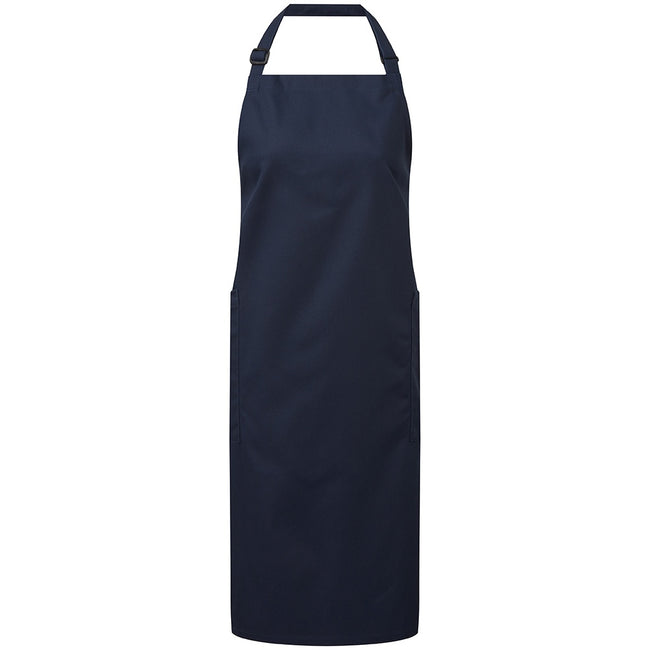 Navy - Front - Premier Organic Fairtrade Certified Recycled Full Apron