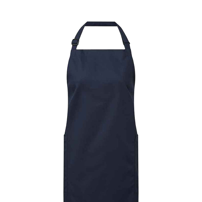Navy - Back - Premier Organic Fairtrade Certified Recycled Full Apron