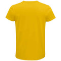Gold - Back - SOLS Unisex Adult Pioneer Organic T-Shirt