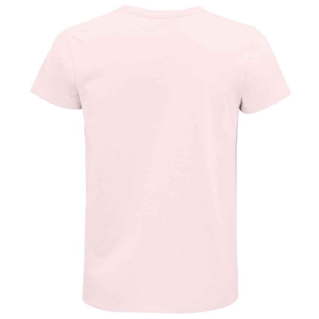 Pale Pink - Back - SOLS Unisex Adult Pioneer Organic T-Shirt