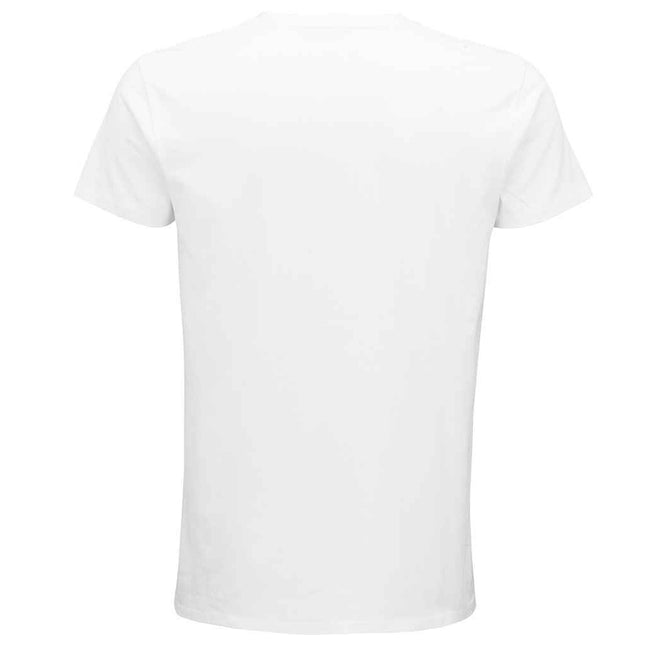 White - Back - SOLS Unisex Adult Pioneer Organic T-Shirt