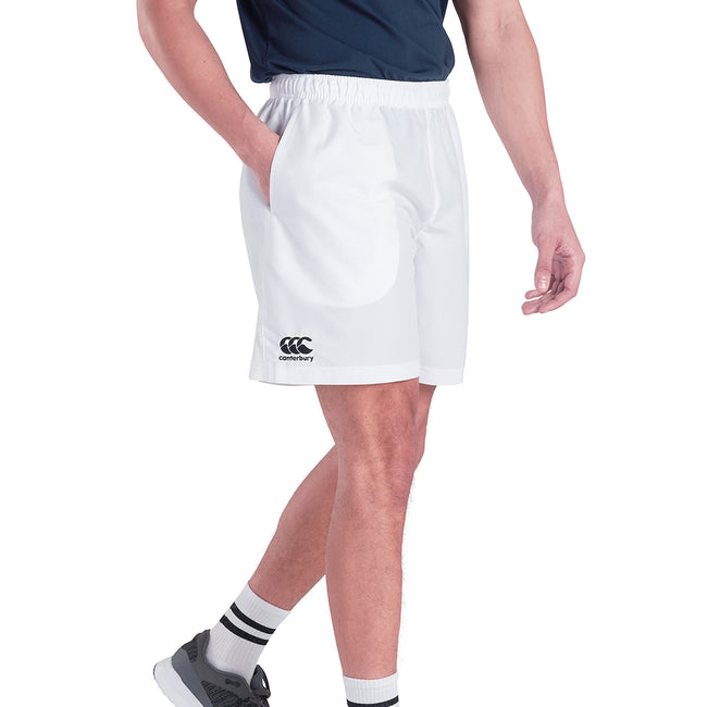 White - Side - Canterbury Mens Club Shorts