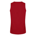 Red - Back - Canterbury Mens Club Dry Tank Top