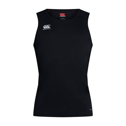 Black - Front - Canterbury Mens Club Dry Tank Top