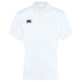 White - Front - Canterbury Mens Club Dry Polo Shirt