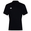 Black - Front - Canterbury Mens Club Dry Polo Shirt