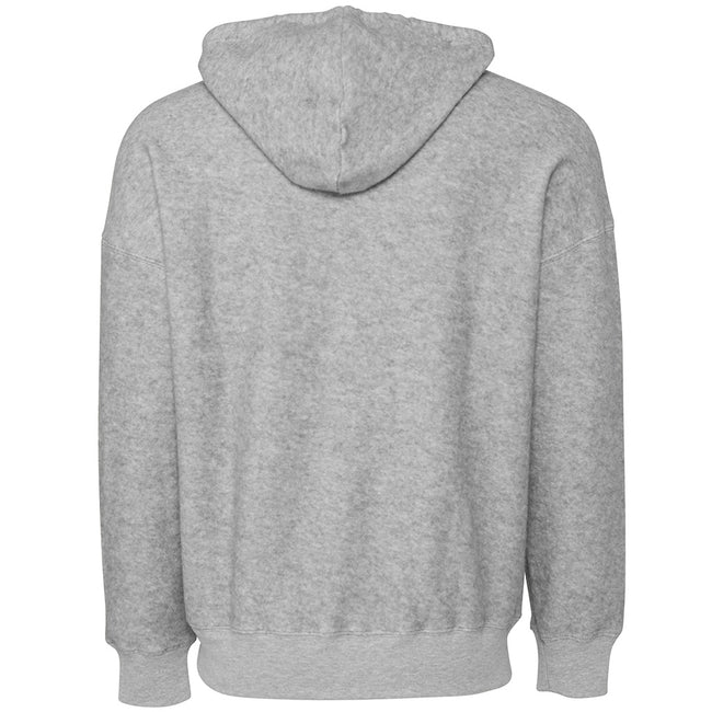 Athletic Heather Grey - Side - Bella + Canvas Unisex Adult Sueded Hoodie