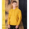 Mustard Yellow - Back - Awdis Mens Organic Hoodie