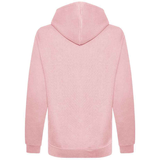 Baby Pink - Back - Awdis Mens Organic Hoodie