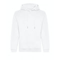 Arctic White - Front - Awdis Mens Organic Hoodie