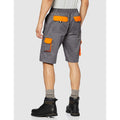 Grey - Side - Portwest Mens Texo Contrast Cargo Shorts