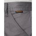 Grey - Pack Shot - Portwest Mens Texo Contrast Cargo Shorts