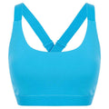 Turquoise - Front - Tombo Womens-Ladies Medium Impact Core Bra