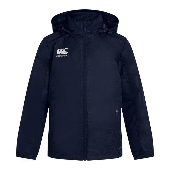 Navy - Front - Canterbury Childrens-Kids Club Track Jacket