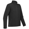 Black-Carbon - Back - Stormtech Mens Orbiter Soft Shell Jacket