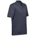Navy - Side - Stormtech Mens Eclipse Piqué Polo Shirt