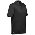 Black - Side - Stormtech Mens Eclipse Piqué Polo Shirt
