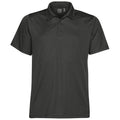 Carbon - Front - Stormtech Mens Eclipse Piqué Polo Shirt