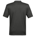 Carbon - Back - Stormtech Mens Eclipse Piqué Polo Shirt