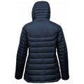 Navy-Graphite Grey - Side - Stormtech Womens-Ladies Stavanger Thermal Padded Jacket