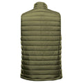 Sage Green-Graphite Grey - Back - Stormtech Mens Stavanger Thermal Body Warmer