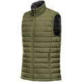 Sage Green-Graphite Grey - Side - Stormtech Mens Stavanger Thermal Body Warmer